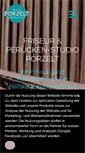 Mobile Screenshot of friseur-porzelt.de